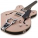 Gretsch G6609TDC-BTFT Broadkaster, 2-Tone Shell Pink & Black