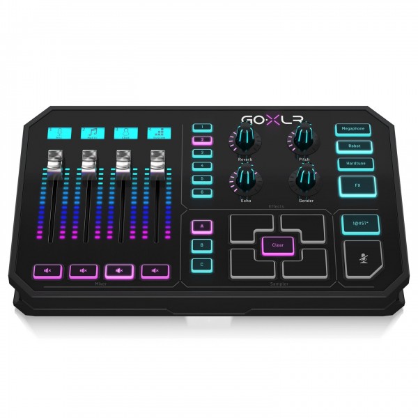 TC Helicon GoXLR 4-Channel USB Broadcast Mixer at Gear4music