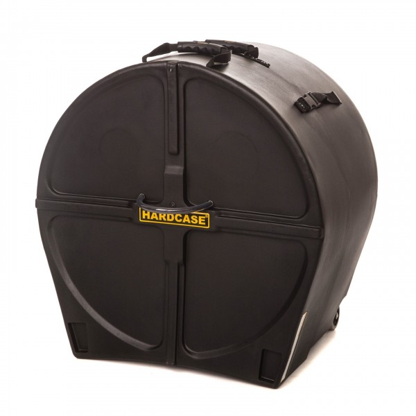 Hardcase 22 Inch Bass Drum Case with Wheels