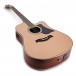 Dreadnought Cutaway Acoustic Guitar by Gear4music, Natural