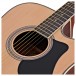 Dreadnought Cutaway Acoustic Guitar by Gear4music, Natural