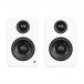 YU2 Powered Desktop Speakers, White - Front