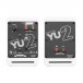 YU2 Speakers, Matte White - Rear