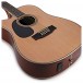 Dreadnought Left-Handed 12-String Acoustic Guitar by Gear4music