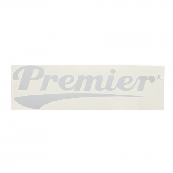 Premier Vinyl Decal, white, 220mm