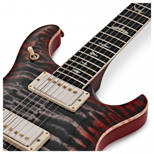 PRS McCarty 594, 10 Top Quilt Charcoal Cherry Burst #0324113