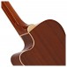 3/4 Size Electro-Acoustic Travel Guitar by Gear4music, Mahogany