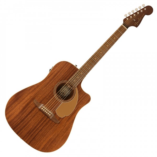 Fender Limited Edition Redondo Player Electro Acoustic, All Mahogany - Front View