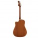 Fender Limited Edition Redondo Player Electro Acoustic, All Mahogany - Rear View