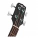 Electro Acoustic Bass Guitar by Gear4music, Black