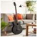 Electro Acoustic Bass Guitar by Gear4music, Black