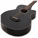Electro Acoustic Bass Guitar by Gear4music, Black