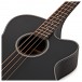 Electro Acoustic Bass Guitar by Gear4music, Black