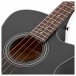 Electro Acoustic Bass Guitar by Gear4music, Black