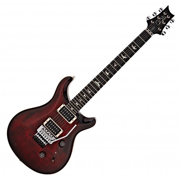 PRS Custom 24 Floyd, Fire Red Burst #0331279