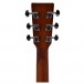 Ditson D-10 Dreadnought Acoustic, Natural back of headstock