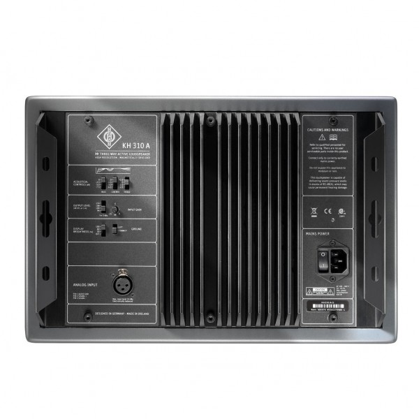 Neumann KH310A Active Three Way Nearfield Studio Monitor, Right Rear