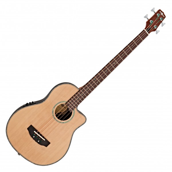 Roundback Electro Acoustic Bass Guitar by Gear4music