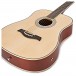 3/4 Travel Electro Acoustic Guitar by Gear4music, Natural