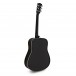 Dreadnought Electro Acoustic Guitar by Gear4music, Black