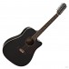 Dreadnought 12 String Electro Acoustic Guitar by Gear4music, Black