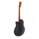 Roundback Electro Acoustic Guitar by Gear4music, Black