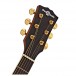 Roundback Electro Acoustic Guitar by Gear4music, Black