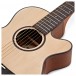 3/4 Single Cutaway Electro Acoustic Guitar by Gear4music