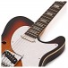 Knoxville Semi-Hollow Electric Guitar by Gear4music, Sunburst