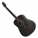 Dreadnought Left Handed Acoustic + Accessory Pack, Black