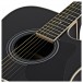 Dreadnought Cutaway Electro Acoustic Guitar + 15W Amp Pack, Black