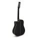 Dreadnought 12 String Electro Acoustic Guitar by Gear4music, Black