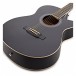 Single Cutaway Acoustic Guitar by Gear4music, Black