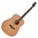 Dreadnought Acoustic Guitar by Gear4music Accessory Pack, Natural