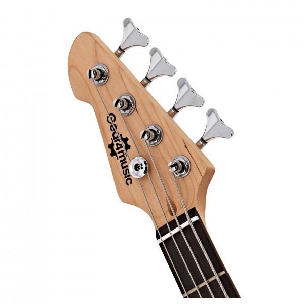 LA Bass Guitar Sunburst, 15W Bass Amp Pack