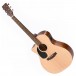 Ditson GC-10EL Grand OM Left Handed Electro Acoustic, Natural