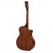 Ditson GC-10EL Grand OM Left Handed Electro Acoustic, Natural back