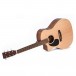 Ditson GC-10EL Grand OM Left Handed Electro Acoustic, Natural lying down