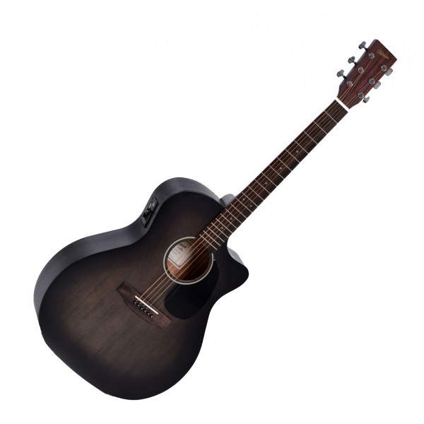 Ditson GC-10E Grand OM w/ Cutaway Electro Acoustic, Trans Satin Black