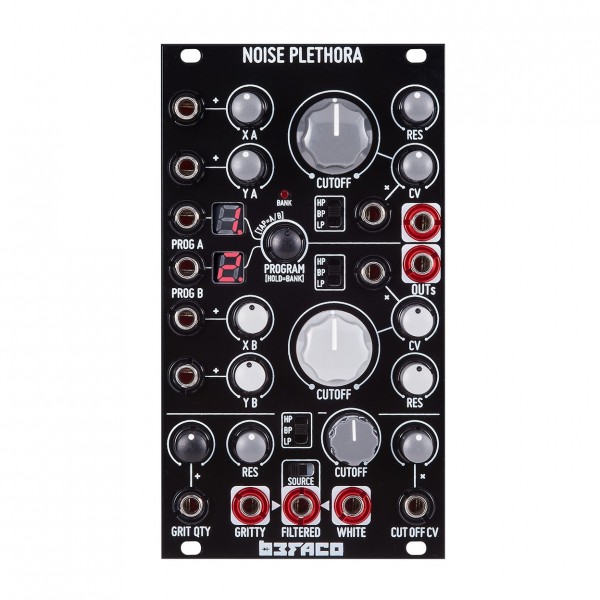 Befaco Noise Plethora - Front Panel