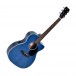 Ditson 000C-10E w/ Cutaway Electro Acoustic, Trans Ultramarine Blue