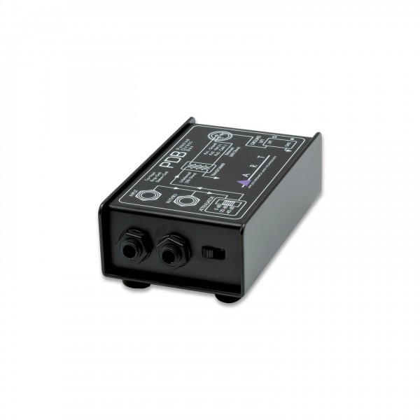 ART Passive Direct DI Box - Angled, Inputs