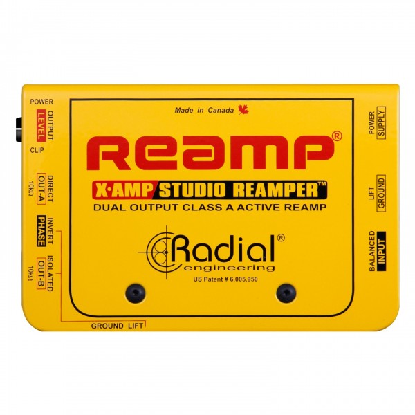 Radial X-Amp Active Studio Reamper Box
