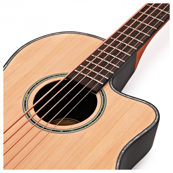 Roundback Electro Acoustic 5 String Bass Guitar by Gear4music