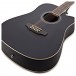 Dreadnought 12 String Acoustic Guitar by Gear4music, Black