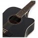 Dreadnought 12 String Acoustic Guitar by Gear4music, Black