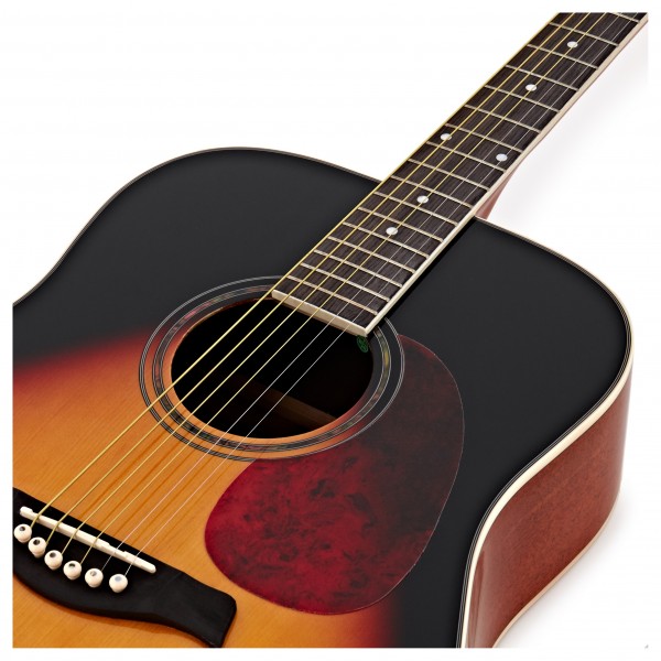 Deluxe Dreadnought Acoustic Guitar by Gear4music, Mahogany