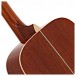 Deluxe Dreadnought Acoustic Guitar by Gear4music, Mahogany