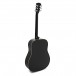 Dreadnought Acoustic Guitar by Gear4music, Black