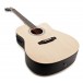 Dreadnought Cutaway Electro Acoustic Guitar, Natural